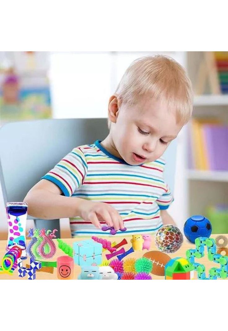 Set de 55 Fidget Toy - Juguete Sensorial Anti Estrés para Niños-4