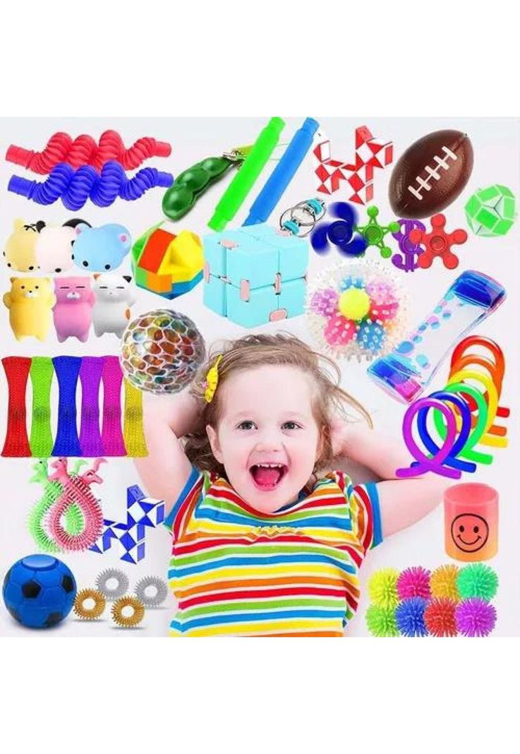 Set de 55 Fidget Toy - Juguete Sensorial Anti Estrés para Niños-5