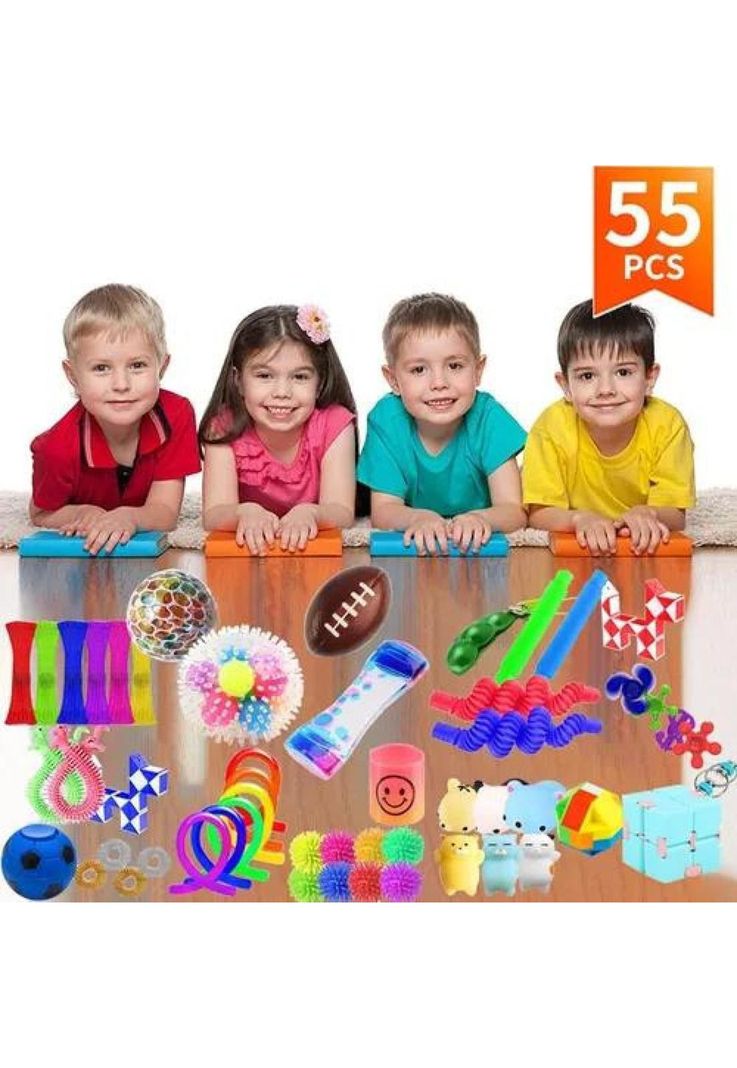 Set de 55 Fidget Toy - Juguete Sensorial Anti Estrés para Niños-7