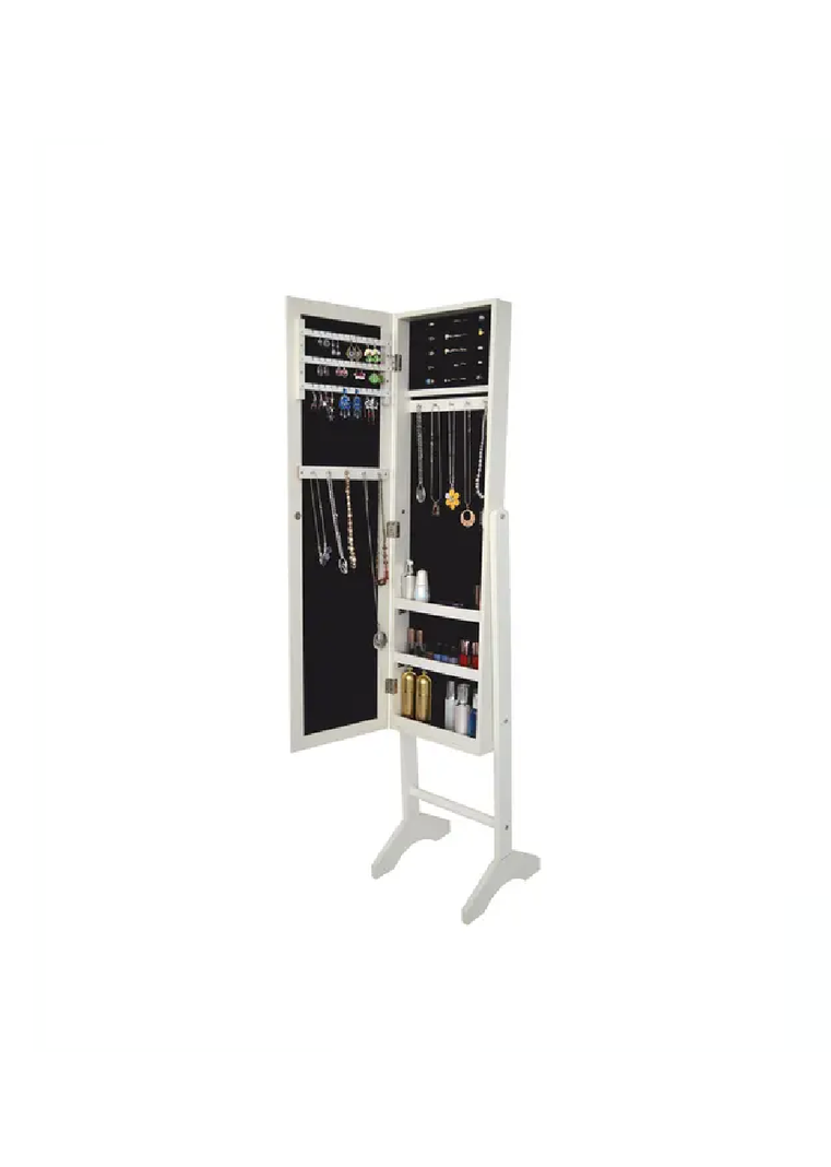 Mueble Espejo Joyero Blanco-1