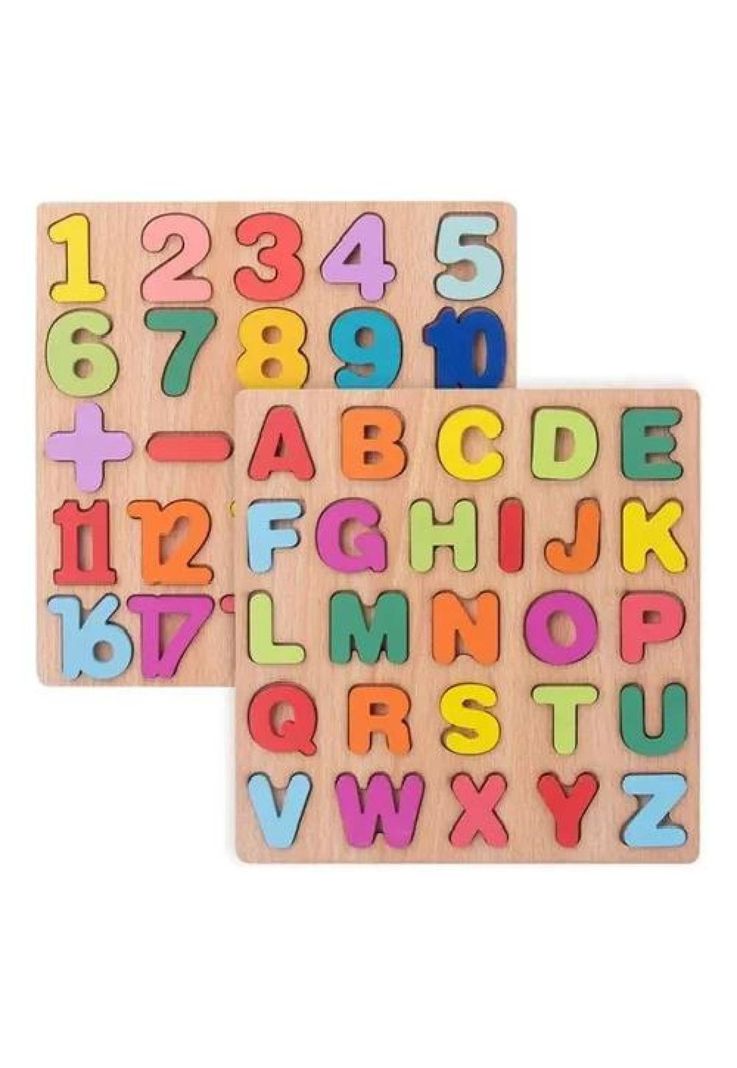 Pack de 10 Juguetes Didácticos de Madera para Niños - Montessori-5