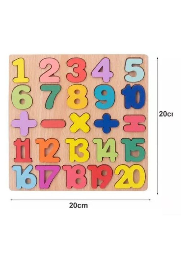 Pack de 10 Juguetes Didácticos de Madera para Niños - Montessori-7