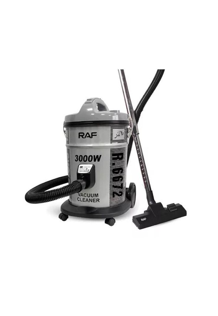 Aspiradora ciclónica vacuum cleaner 3000w R-6672, color gris oscuro-1