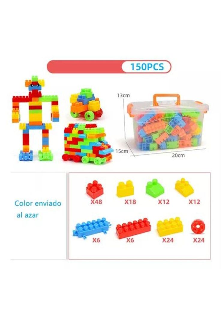 Bloques de construcción para niños, DIY juguetes ensamblaje-1
