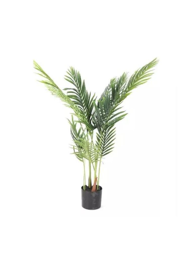 Planta Artificial en Maceta Enredadera Palmera Decoración-1