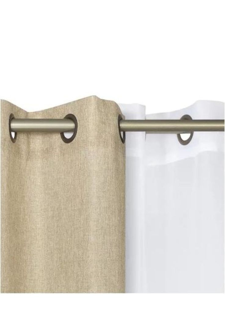 Set cortinas Corcovado 140x220 cm, color natural-1