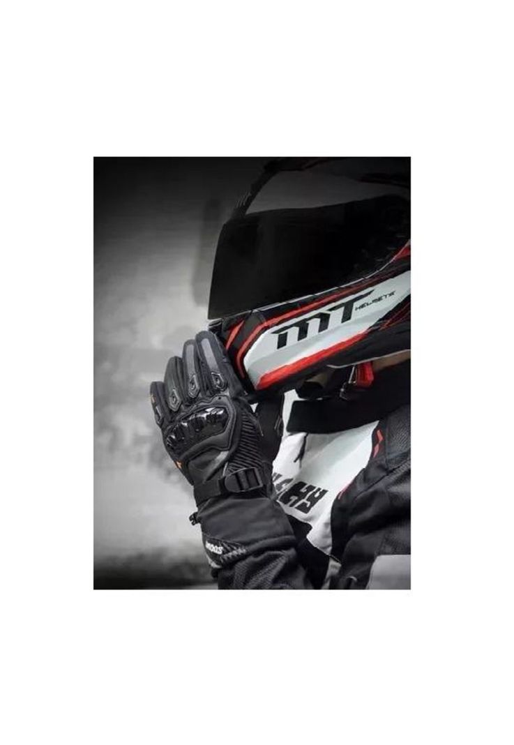 Guantes Suomy Invierno Impermeables para Motociclista - Térmico Talla M-2