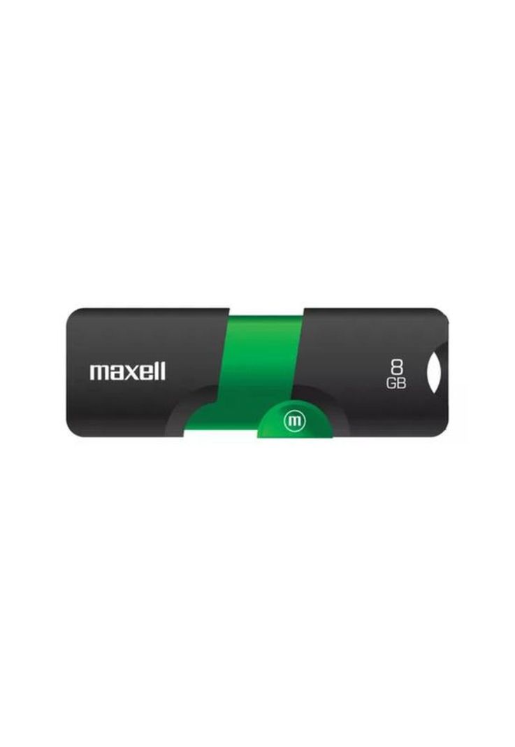 Pendrive Maxell Flix 8GB 2.0, verde, diseño liso-1