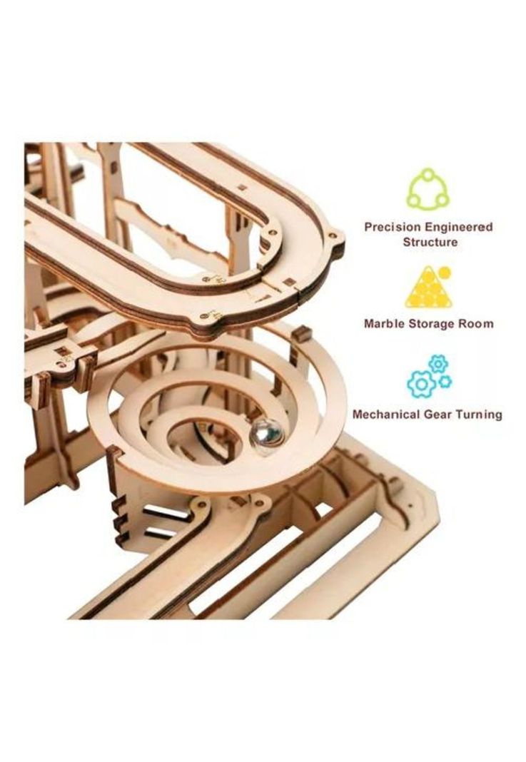 Rompecabezas de madera 3D Mountain Lg501, 254 piezas, Robotime-5