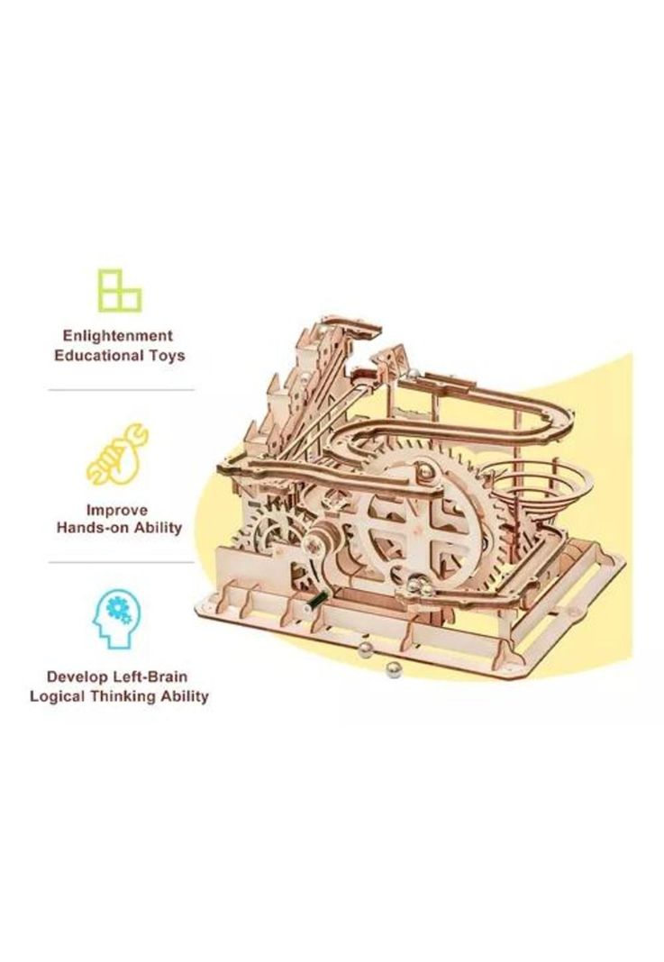 Rompecabezas de madera 3D Mountain Lg501, 254 piezas, Robotime-6