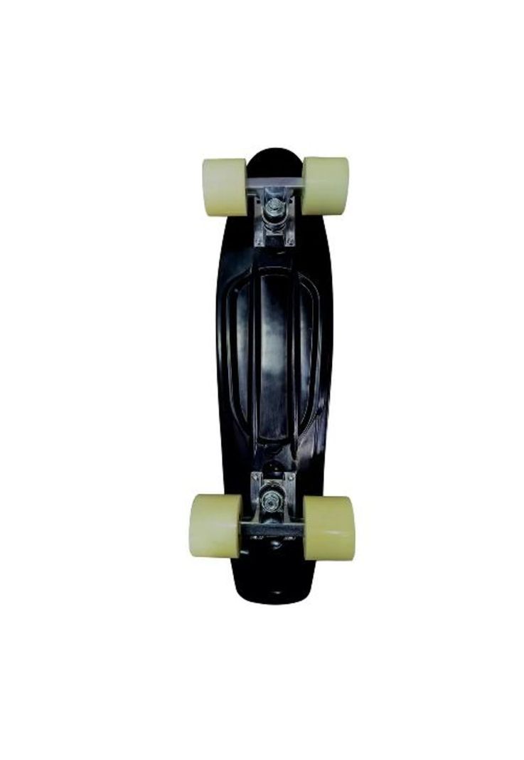 Skate patineta Penny ruedas de uretano premium, negro-1
