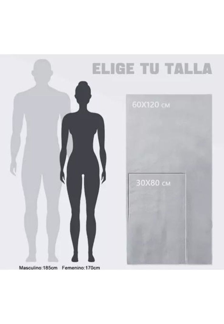 Toalla microfibra secado rápido pack + estuche negro-2