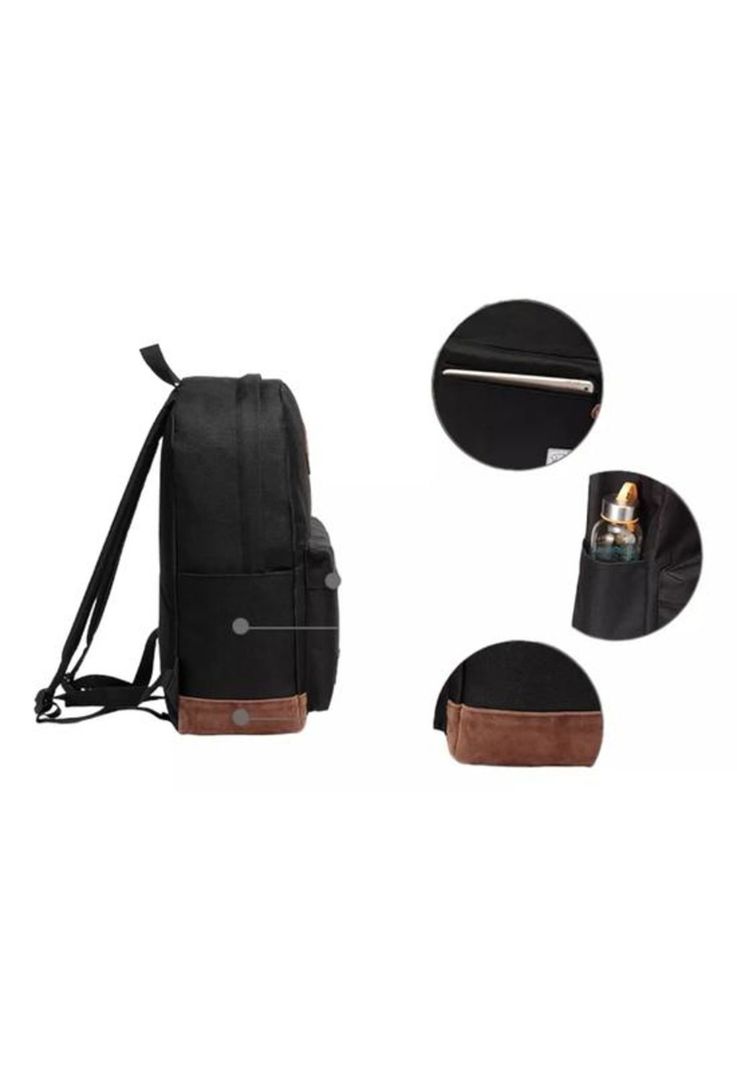 Mochila urbana escolar bolso a la moda Caribe 28L gris-2