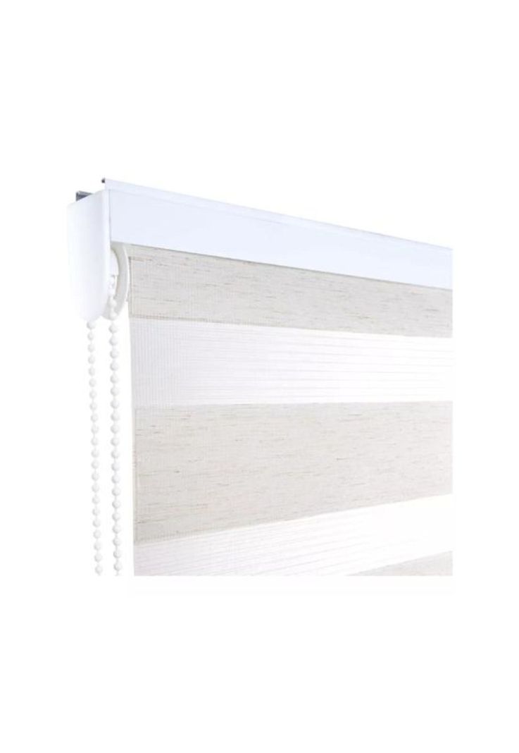 Cortina roller duo 200x220 cm, color crema-3