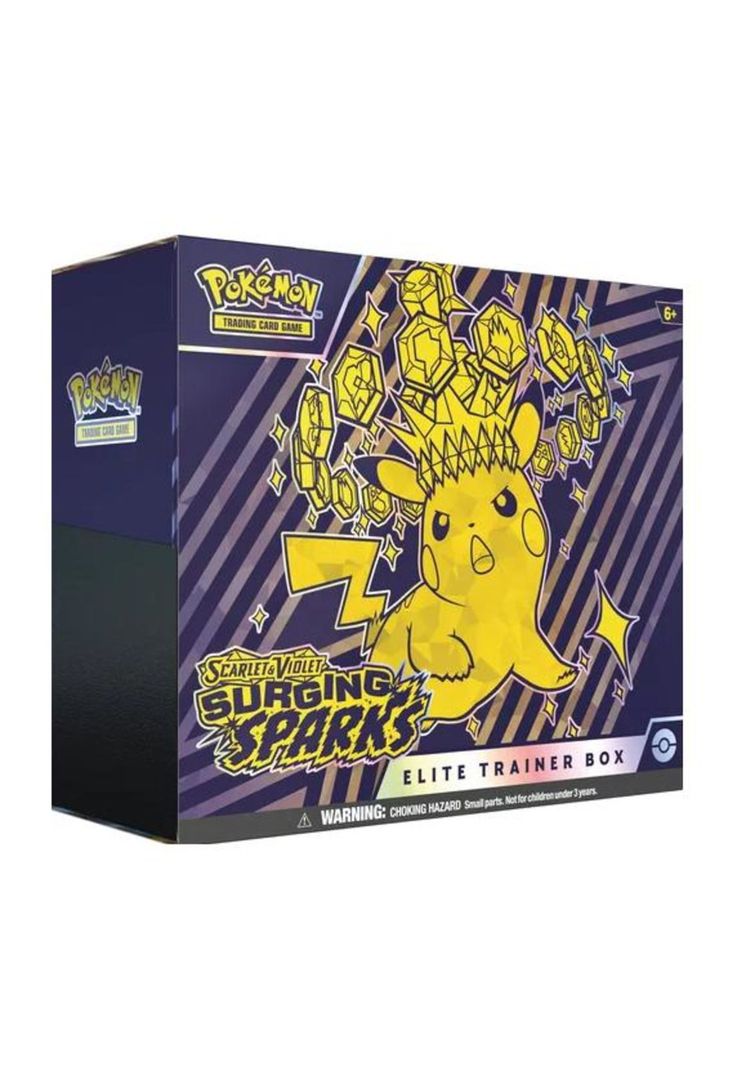 Pokemon tcg surging sparks elite trainer box ingles azul-0