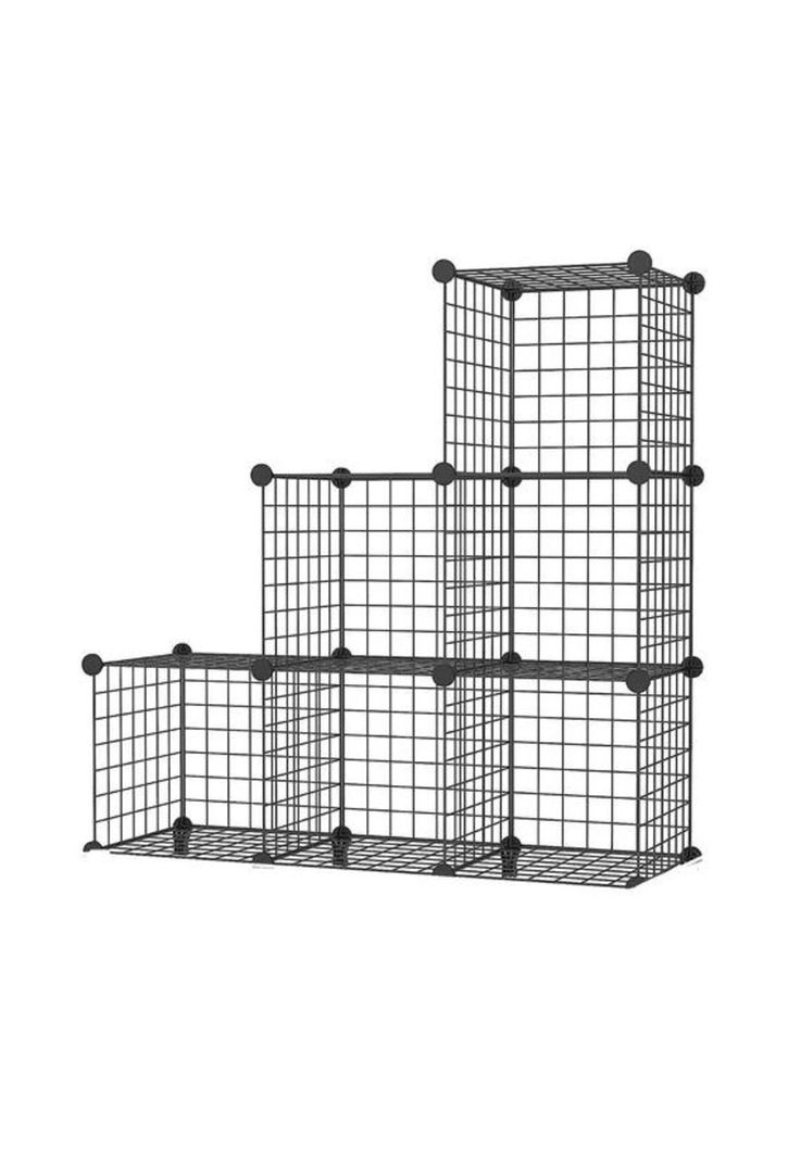Estante Metálico para Plantas Plegable 95x60cm Transparente-0
