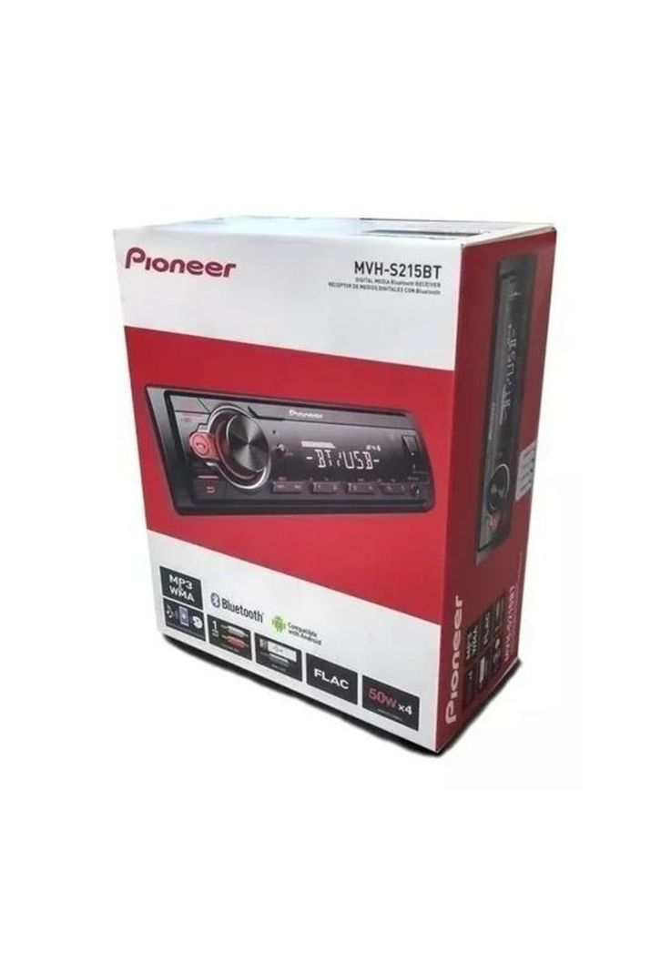 Radio auto Pioneer MVH S215BT con USB y Bluetooth, color negro-4