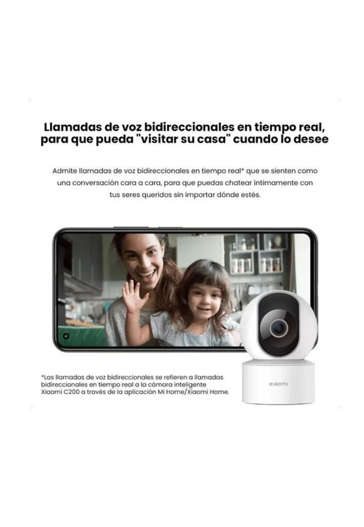 Cámara de Seguridad C200 - 360 Blanca-3