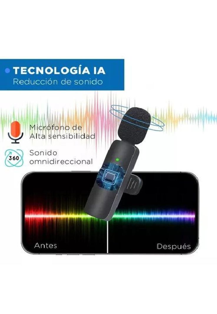 Micrófono Inalámbrico de Solapa Lavalier - Linkon Profesional-1