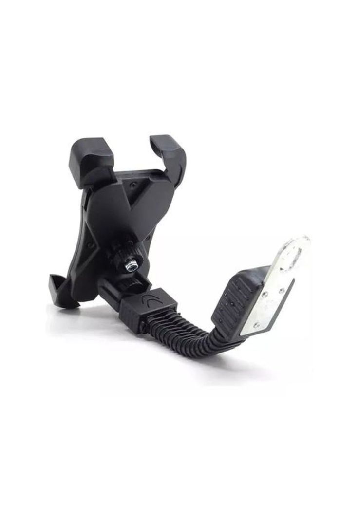 Soporte porta celular bici moto, manillar, color negro-1