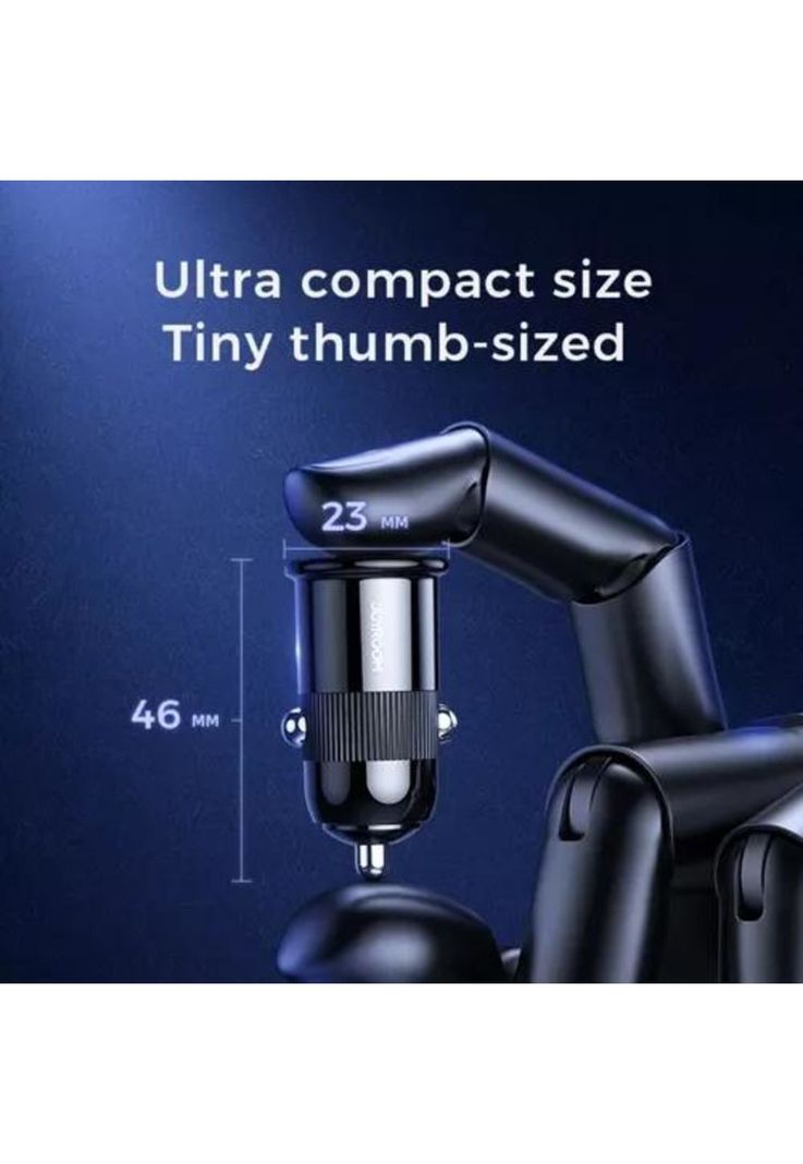 Cargador rápido para automóvil doble puerto USB 5V 3.1A negro-2