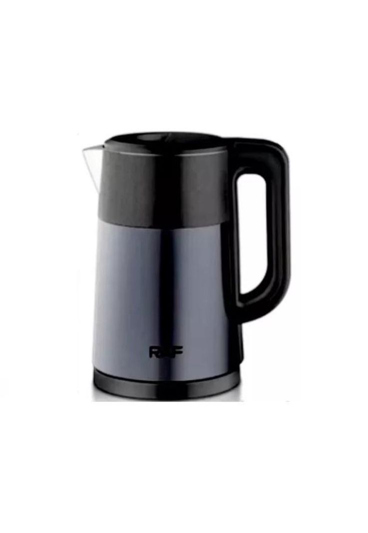 Hervidor eléctrico 2.5L 1800w tetera, color negro-0