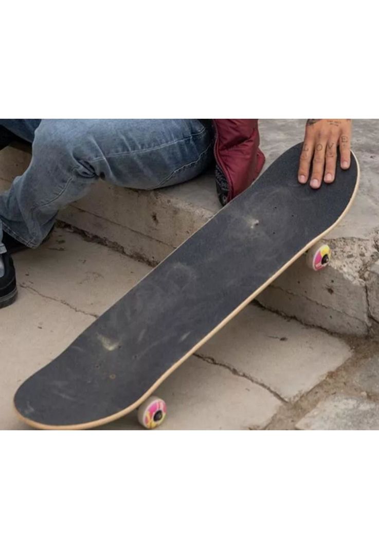 Lija skate grano fino adhesiva antiglobos 33x9, negro-2