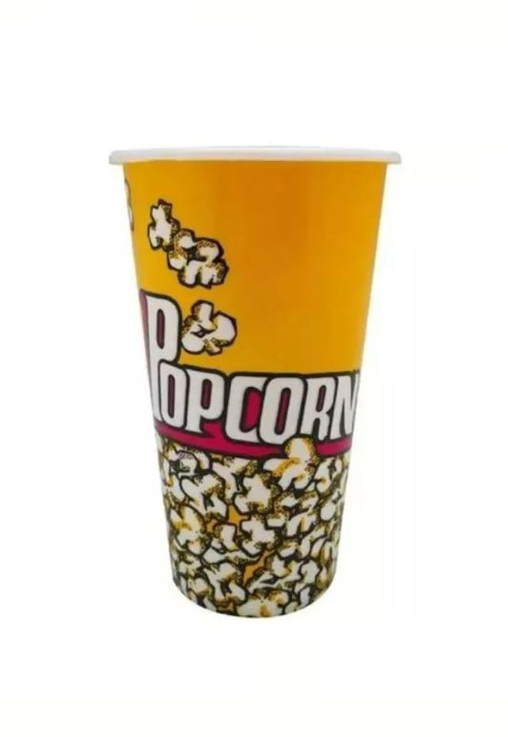 Pack 24 Vasos Plásticos Cabritas Popcorn 18x11cm-0