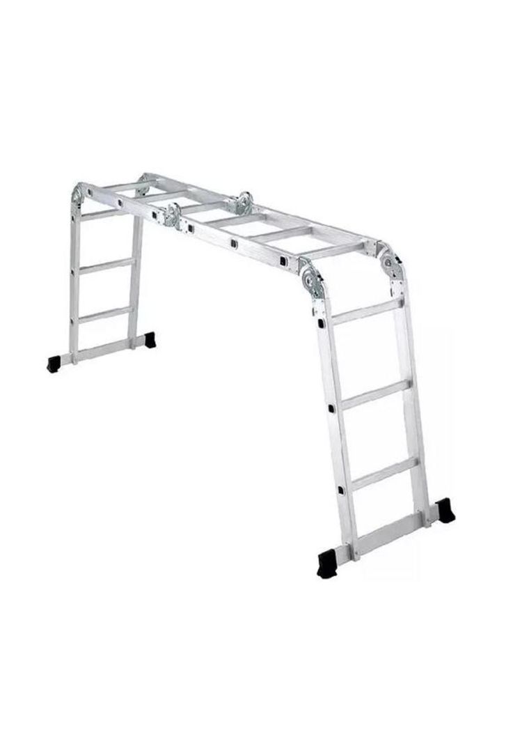 Escalera multifuncional 12 peldaños 4x3 color metal-1