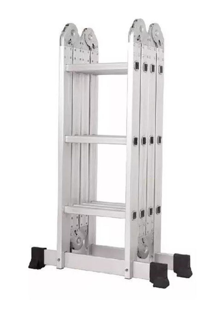 Escalera multifuncional 12 peldaños 4x3 color metal-2