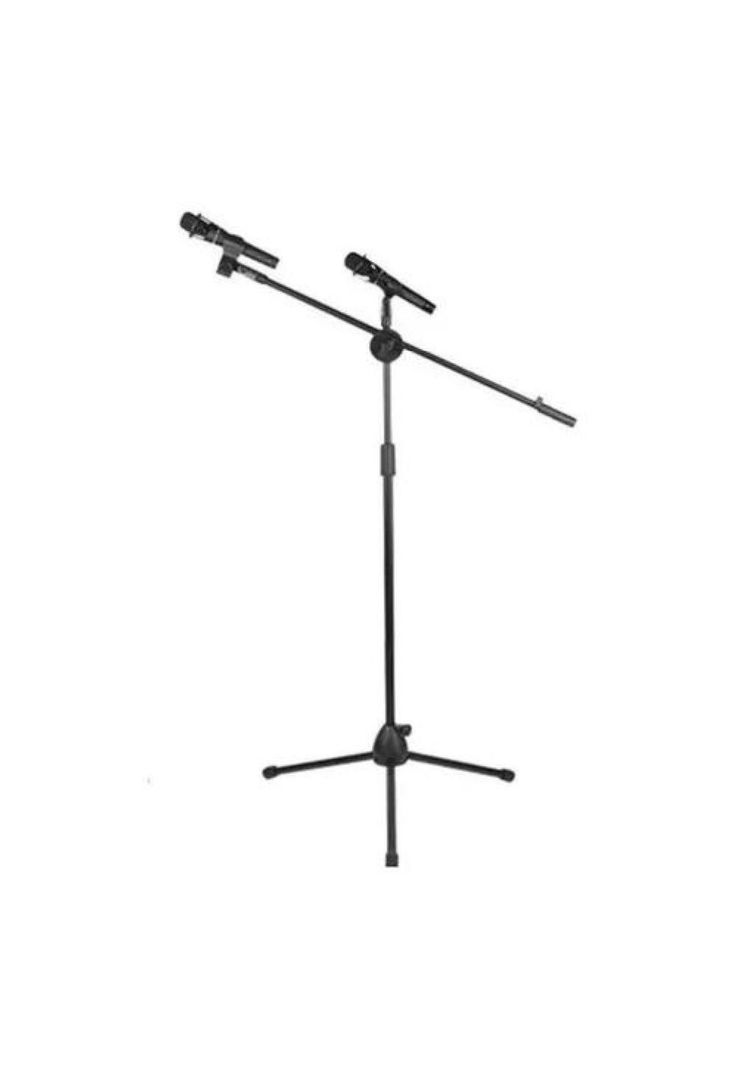 Atril Pedestal de Micrófono - Con Boom-1