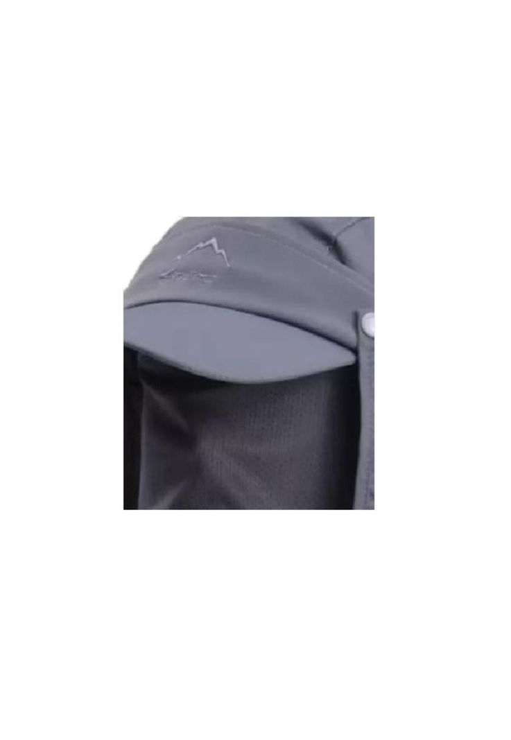 Gorro Visera para el Sol 4 en 1 Uso Diario Gris-1