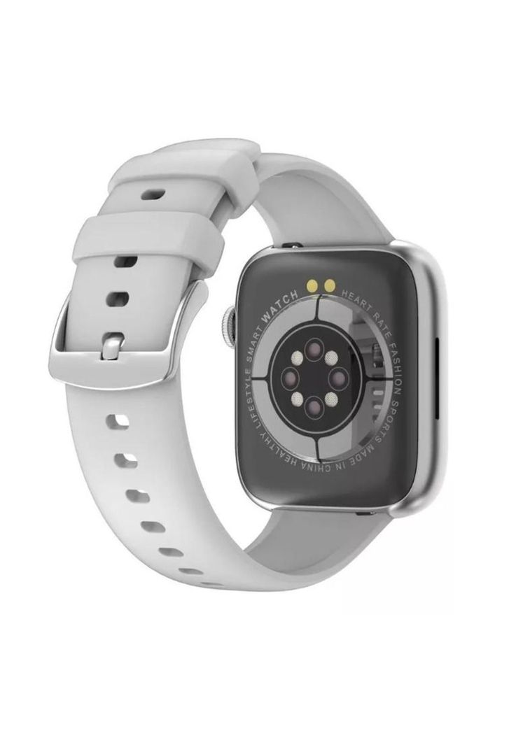Smartwatch reloj inteligente bluetooth llamadas plateado-4