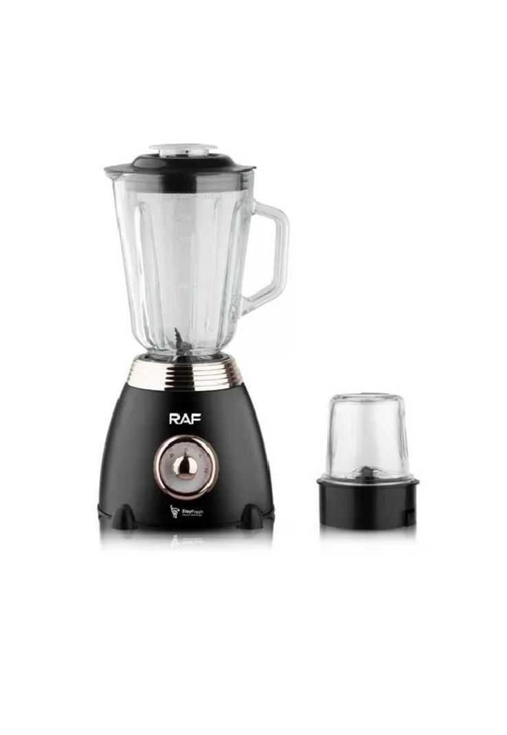 Licuadora jugera tritura hielo, taza de vidrio, color negro-2
