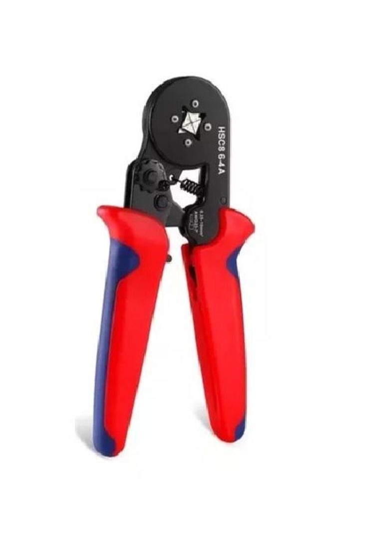 Crimpadora de terminales kit 2000 piezas pinza crimpadora, color rojo y negro-0