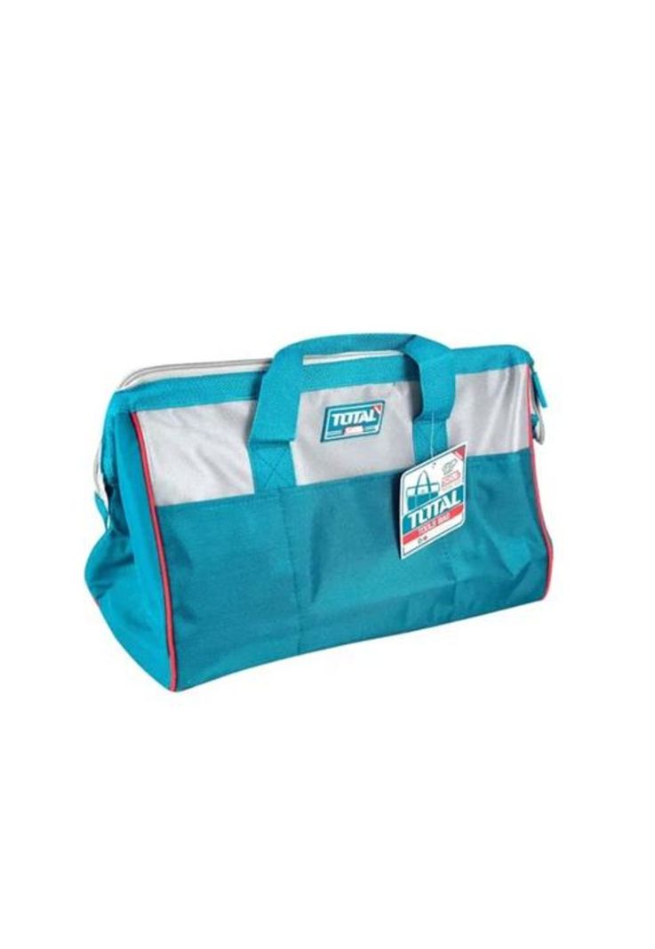 Bolso de herramientas 16" Total THT261625, color turquesa-1