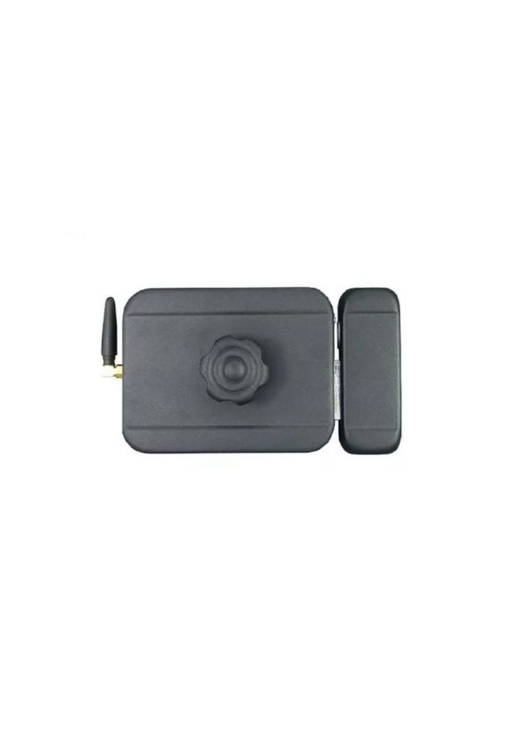 Cerradura Inteligente Inalámbrica de Control Remoto 3 Llaves Negra-0