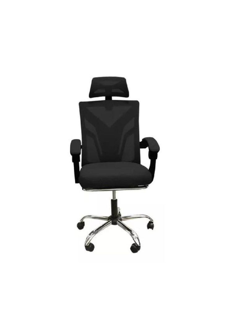 Silla ejecutiva de escritorio ergonómica Lumax Clyde color negro-0