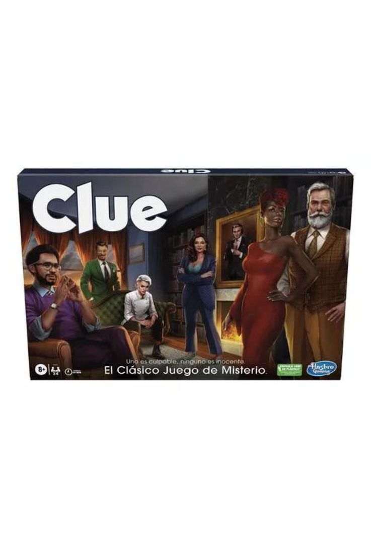 Juego de mesa Hasbro Gaming Cluedo gris-0