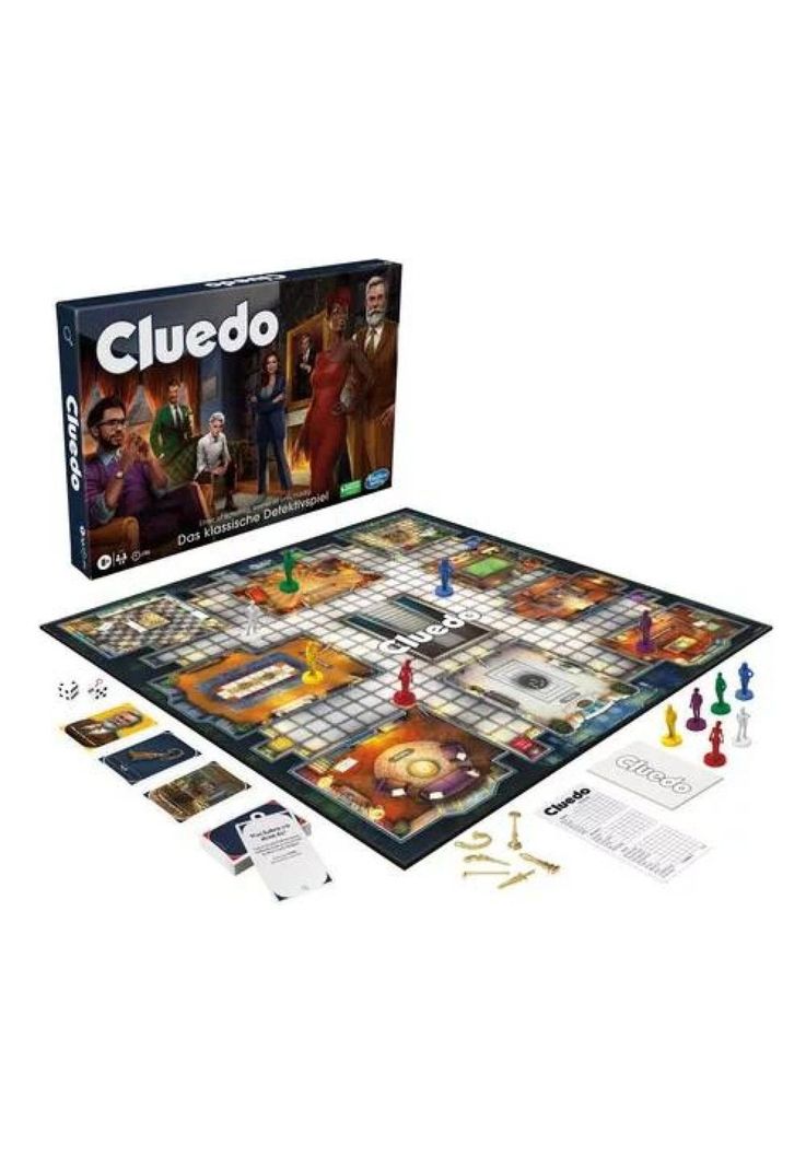 Juego de mesa Hasbro Gaming Cluedo gris-2