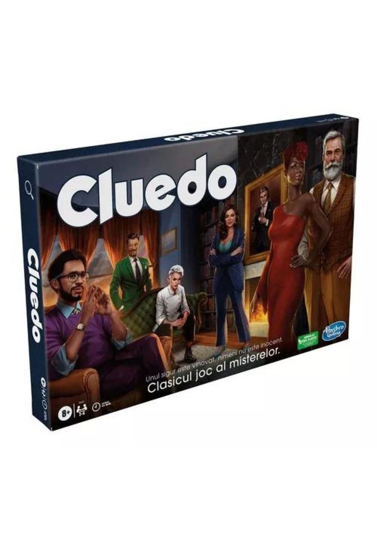 Juego de mesa Hasbro Gaming Cluedo gris-7