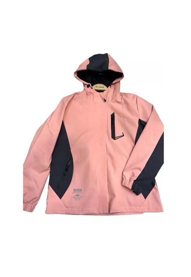 Chaqueta cortaviento deportiva ultra liviana micropolar rosa, talla XL-0
