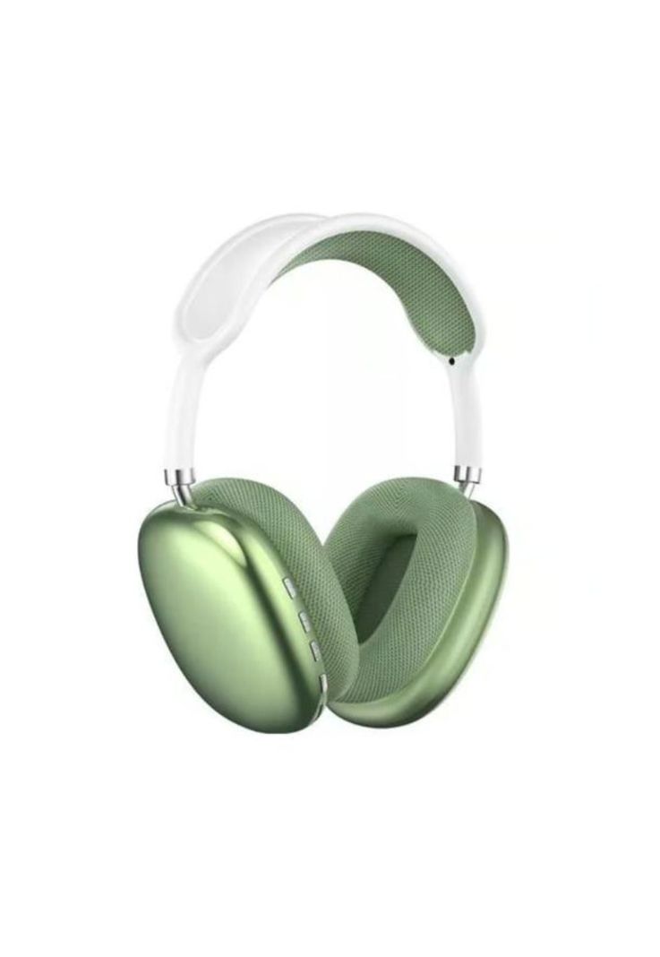 Auriculares gamer inalámbricos P9 Plus verde-0