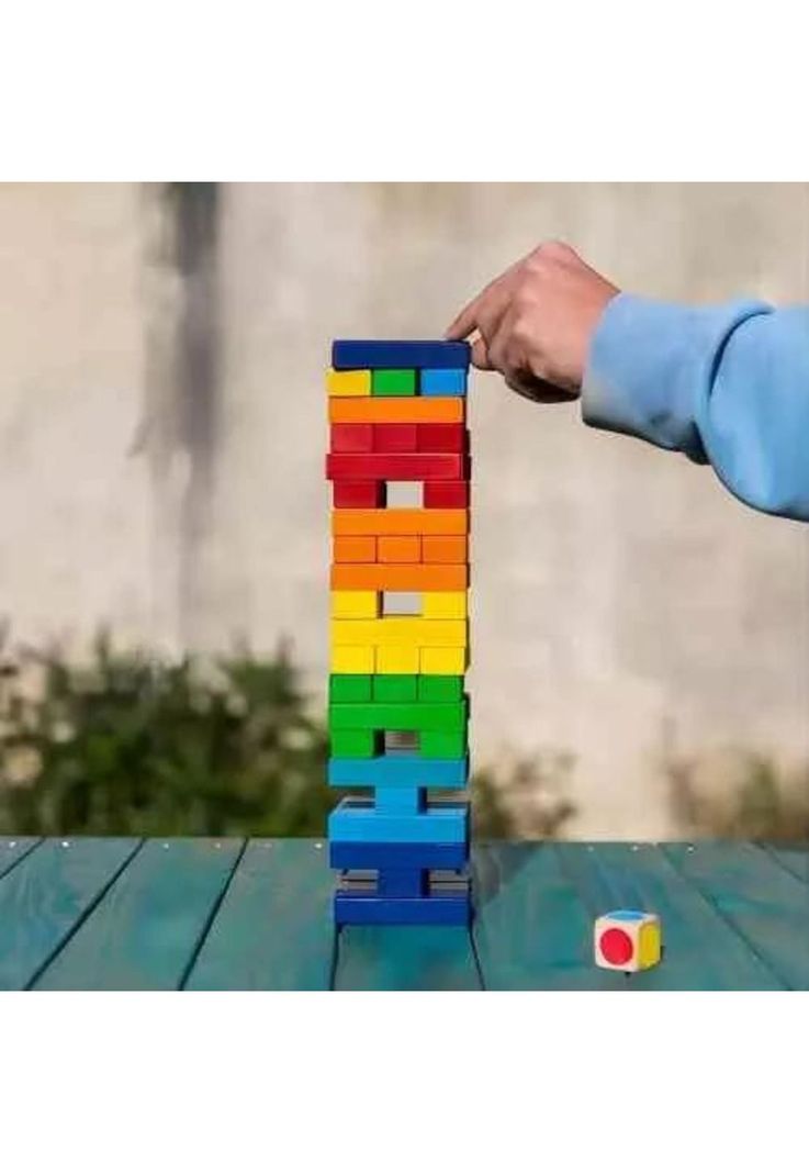 Juego educativo de bloques de construcción 54 piezas coloridos-4