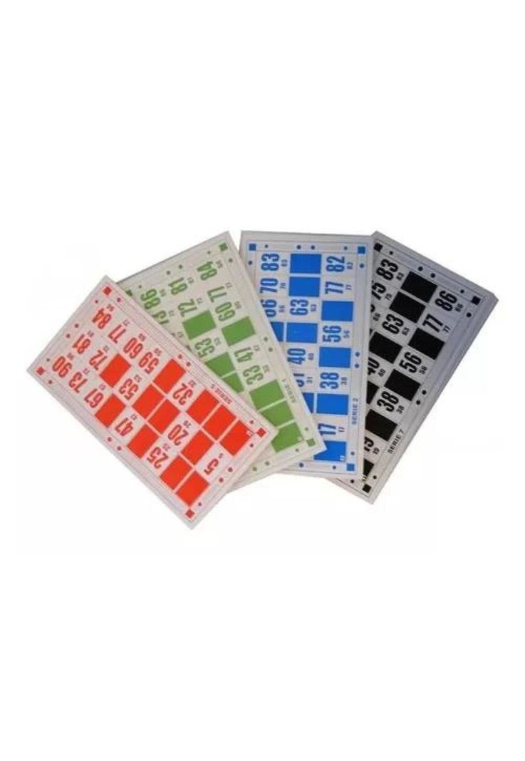 Juego de lotería, bingo clásico con números de madera-0
