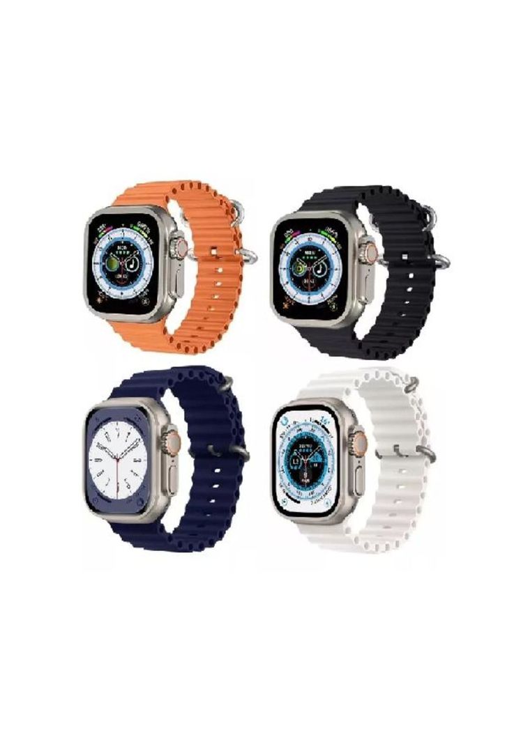 Smart watch ultra 9 reloj inteligente + 3 correas de camb...-3