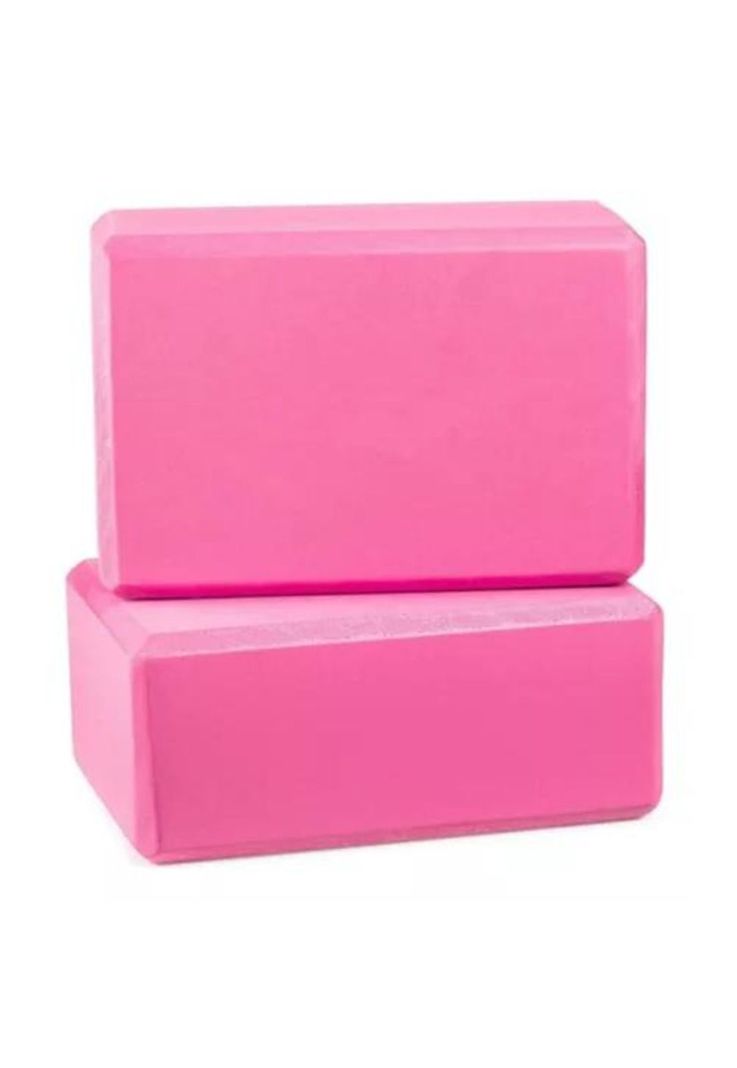 Ladrillo de Yoga - Cubo de Goma EVA, Pack de 2-1