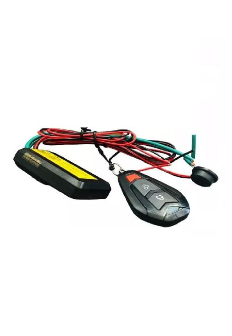 Inmovilizador bluetooth antiportonazo auto moto antirrobo, color negro-0