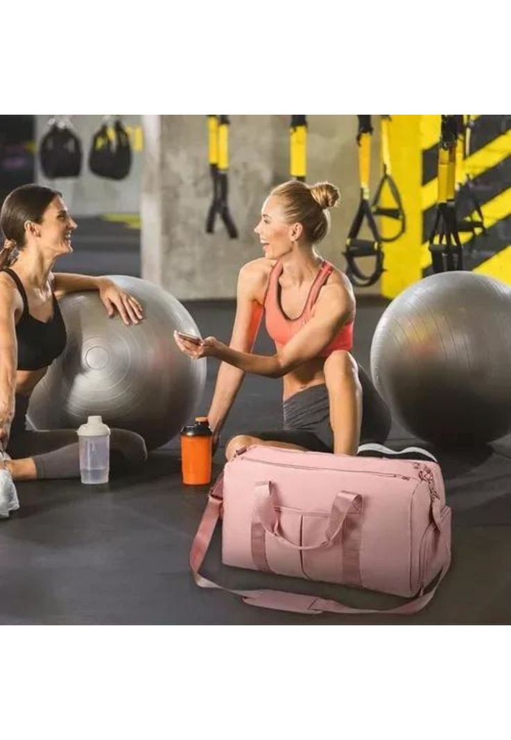 Bolsa de gran capacidad para viajes y deportes, color gris-5