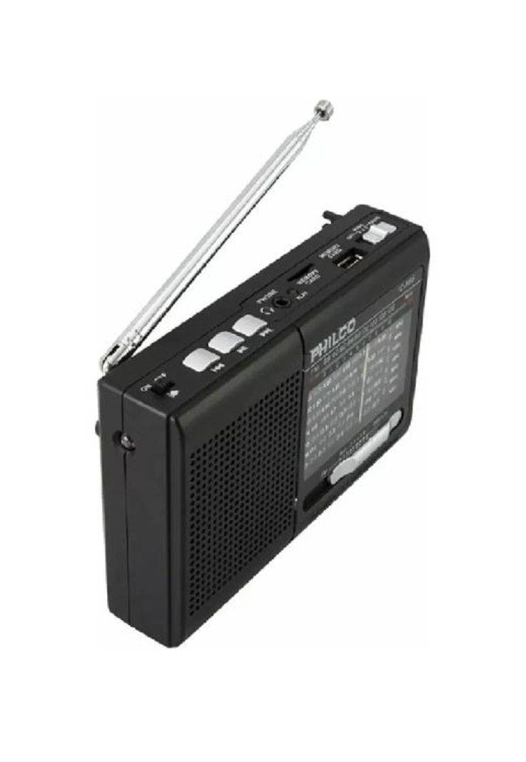 Radio portátil Philco IC-X65 multibandas USB / Tecnocenter, negro-1